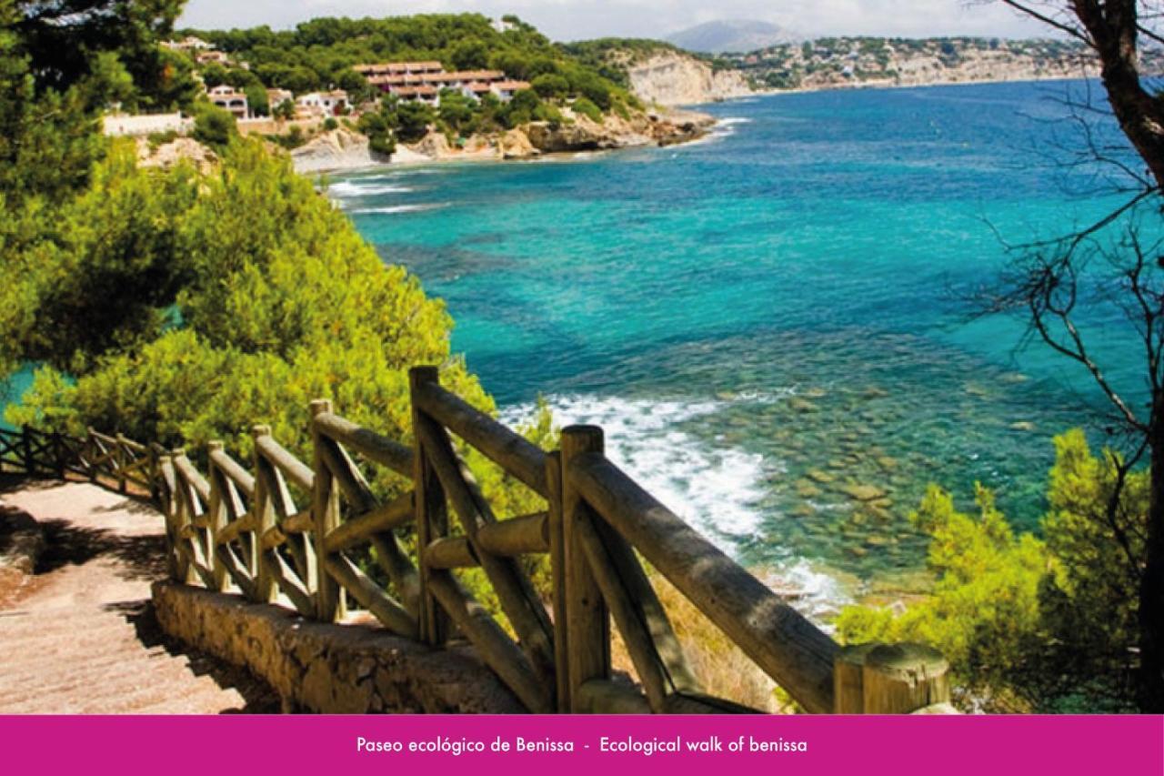 2 Bedrooms Apartment In Moraira Center With Community Pool Eksteriør bilde